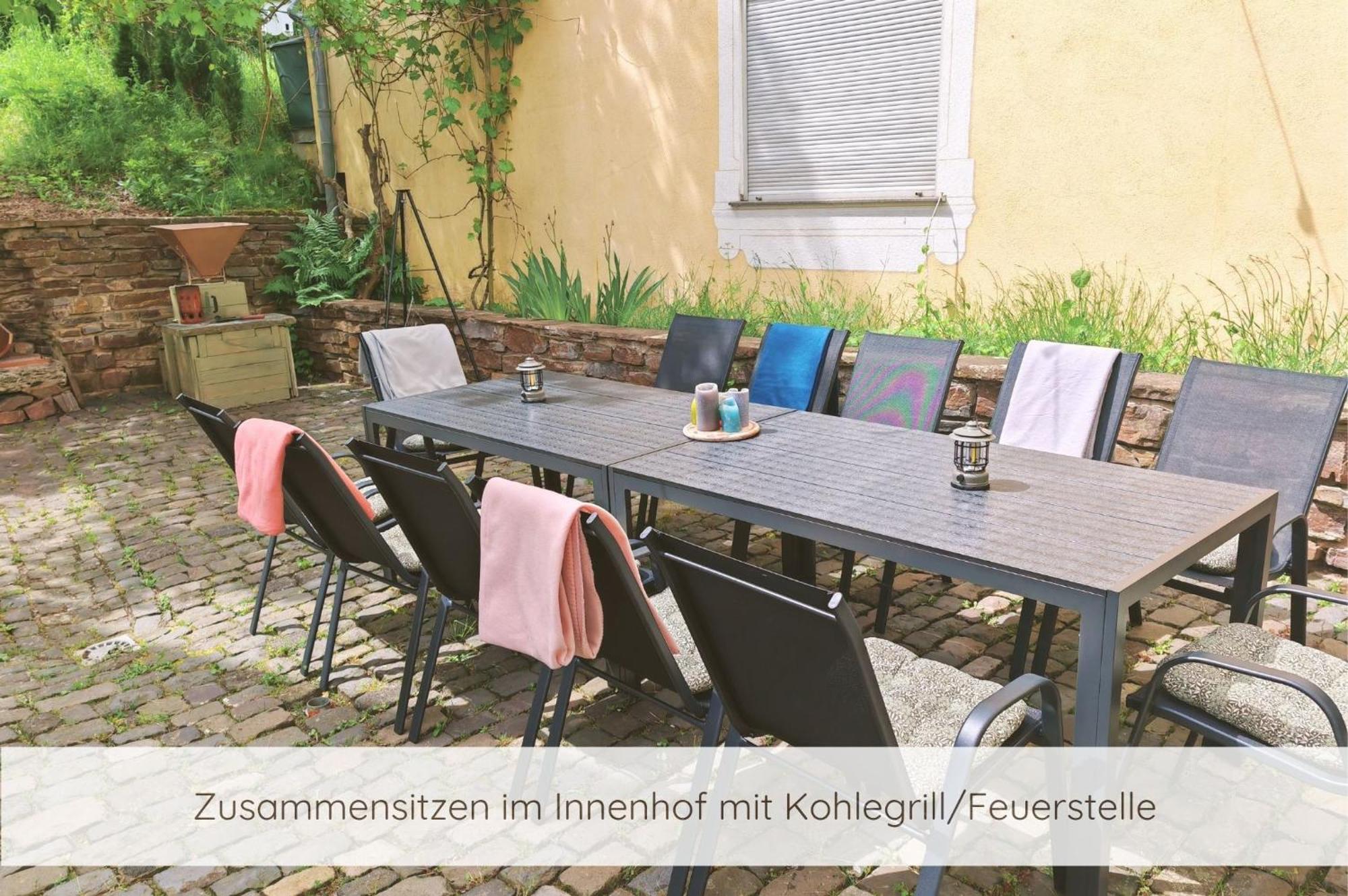 Hofgut Eveshausen - Das Ferienhaus In Der Natur Fuer Familien Und Gruppen Dommershausen Exterior photo