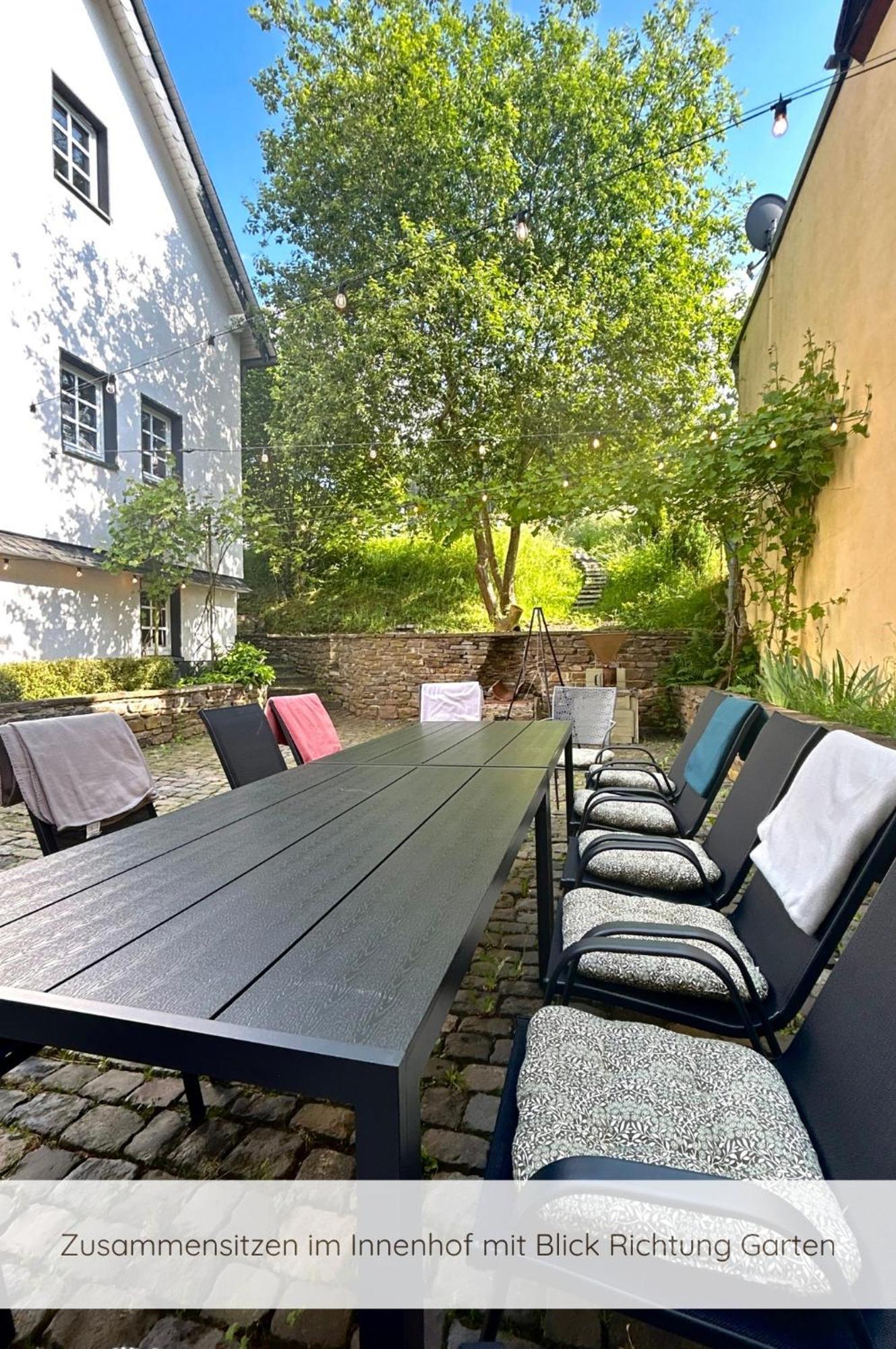 Hofgut Eveshausen - Das Ferienhaus In Der Natur Fuer Familien Und Gruppen Dommershausen Exterior photo